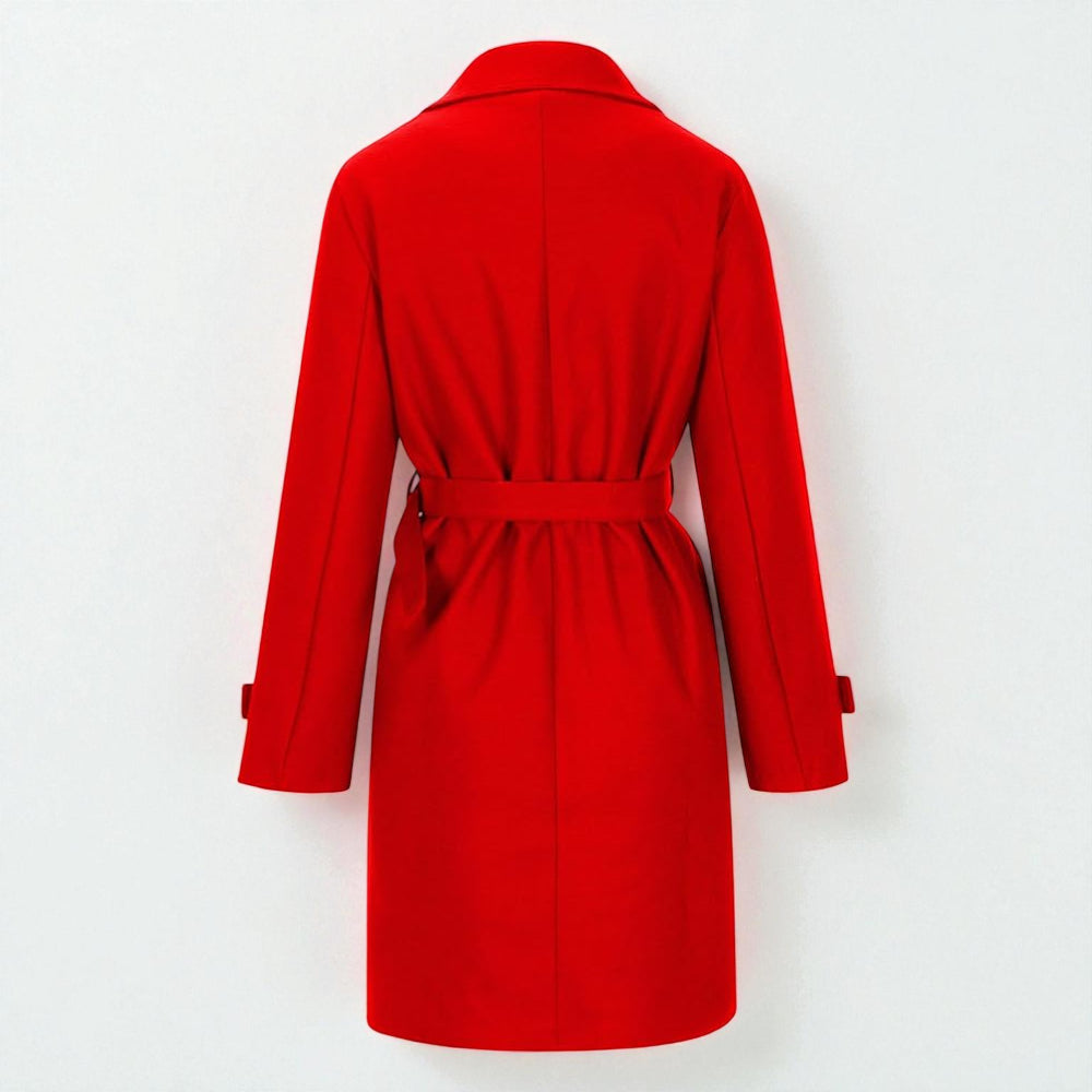 Women's Trench Coat Elegant Warm Stylish Comfort 9