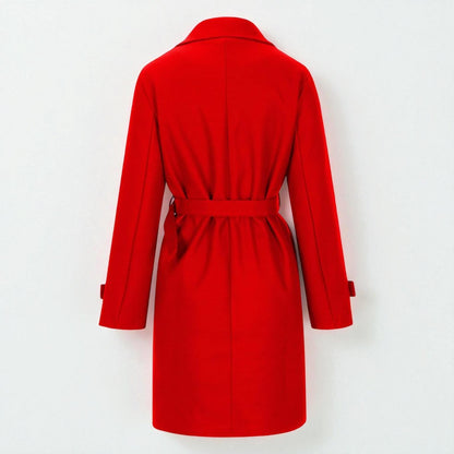 Women's Trench Coat Elegant Warm Stylish Comfort 9