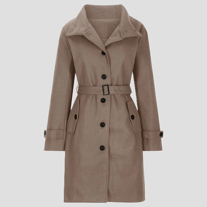 Women's Trench Coat Elegant Warm Stylish Comfort 11