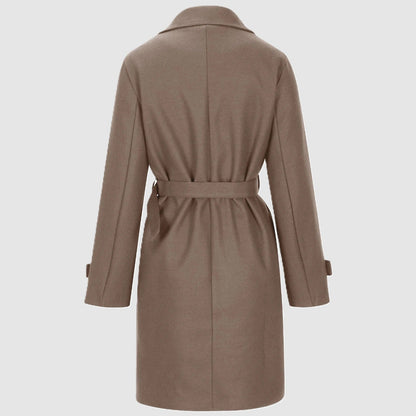 Women's Trench Coat Elegant Warm Stylish Comfort 12