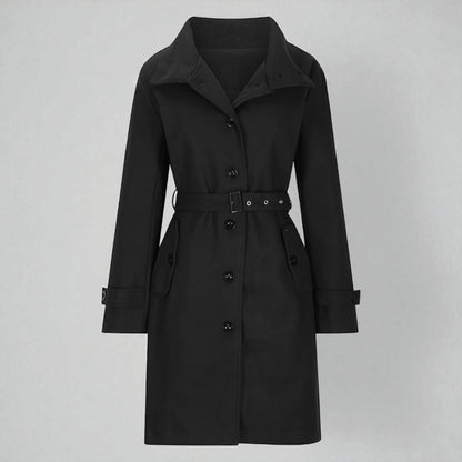 Women's Trench Coat Elegant Warm Stylish Comfort 2