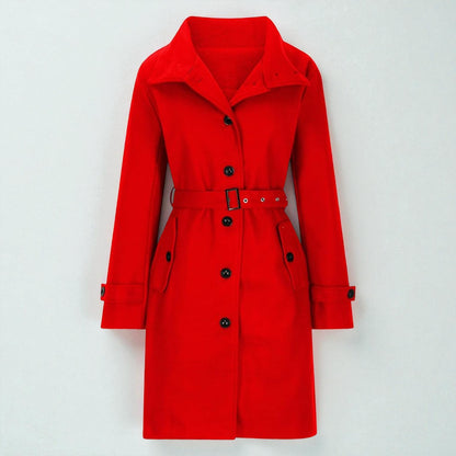 Women's Trench Coat Elegant Warm Stylish Comfort 8