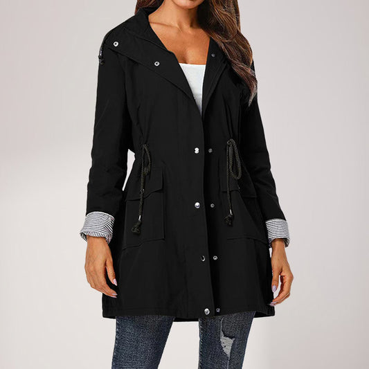 Women's Water Resistant Windbreaker Jacket Lightweight Stylish 1