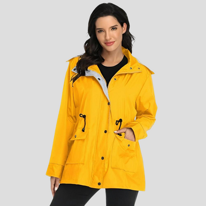 Women's Water Resistant Windbreaker Jacket Lightweight Stylish 11