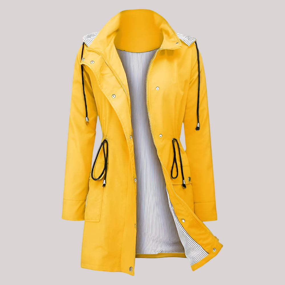 Women's Water Resistant Windbreaker Jacket Lightweight Stylish 12