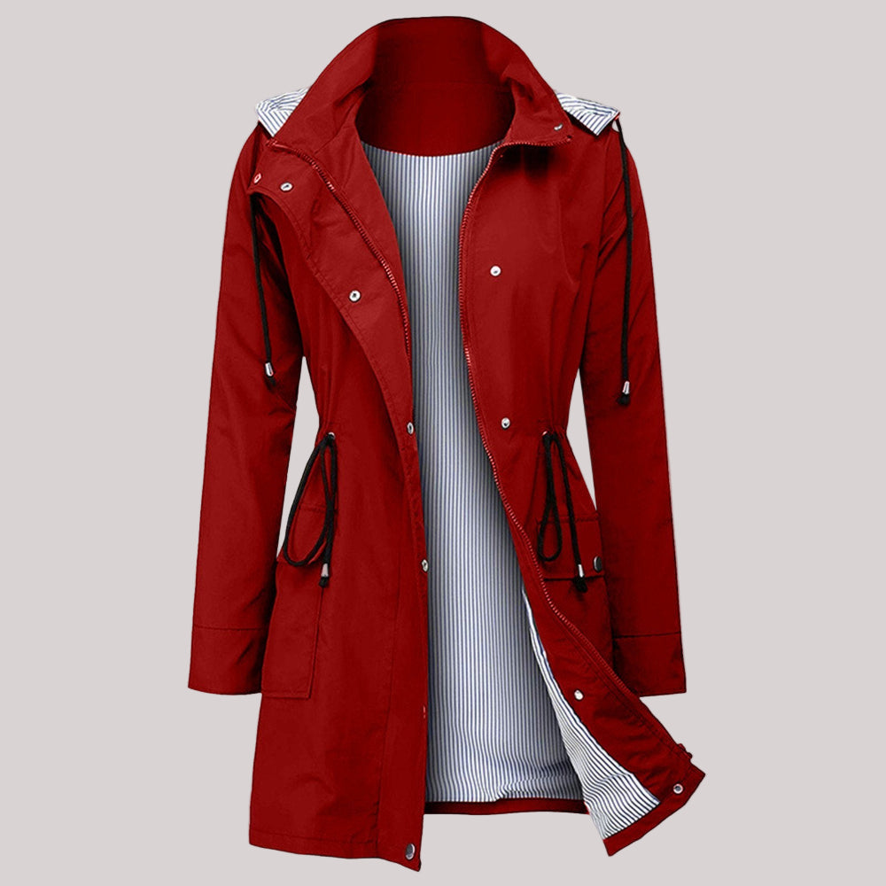 Women's Water Resistant Windbreaker Jacket Lightweight Stylish 6