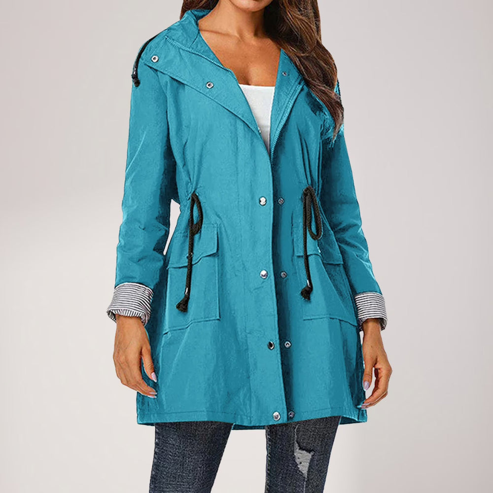 Women's Water Resistant Windbreaker Jacket Lightweight Stylish 7