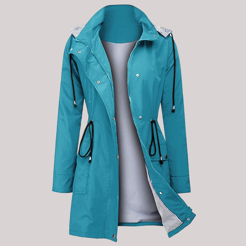 Women's Water Resistant Windbreaker Jacket Lightweight Stylish 8