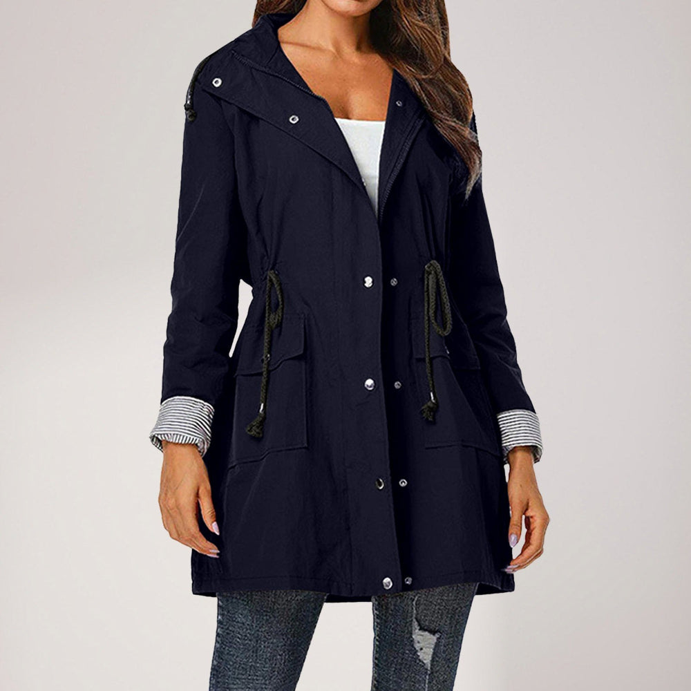 Women's Water Resistant Windbreaker Jacket Lightweight Stylish 9