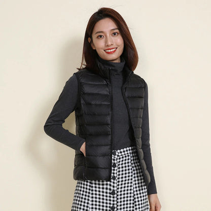 Women's Waterproof Lightweight Vest Stylish Packable Design 1