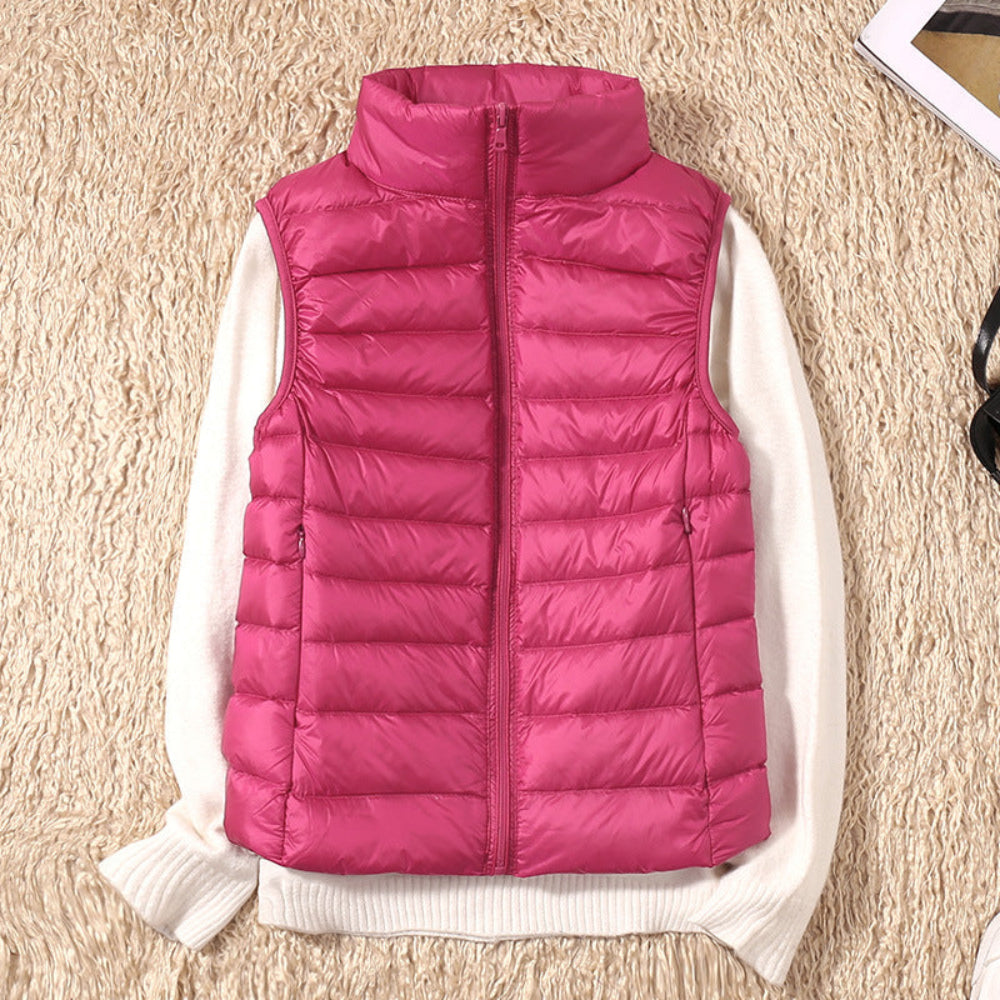Women's Waterproof Lightweight Vest Stylish Packable Design 18