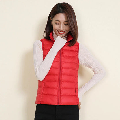 Women's Waterproof Lightweight Vest Stylish Packable Design 21