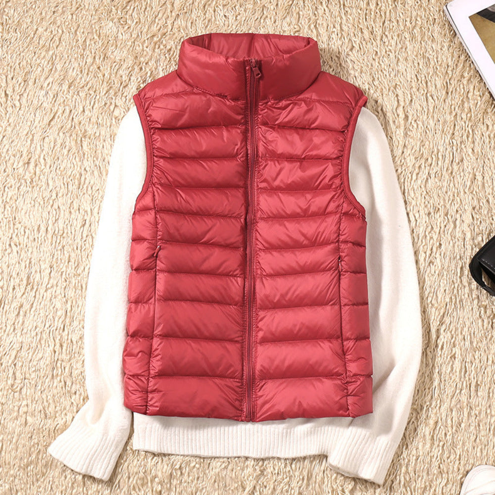 Women's Waterproof Lightweight Vest Stylish Packable Design 22