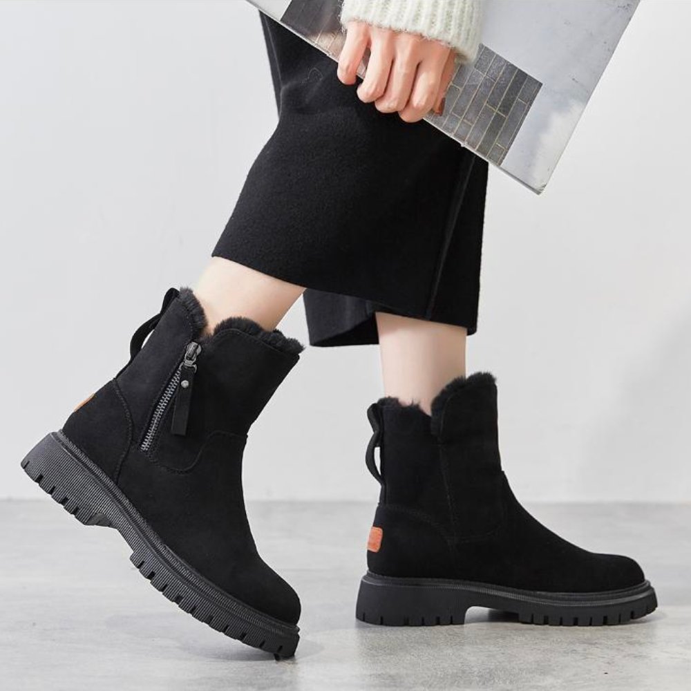 Women's Winter Boots Warm Fur Lining Anti-Slip 2
