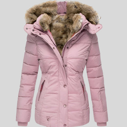 Women's Winter Coats Puffer Jacket Slim Fit Hooded Style 13