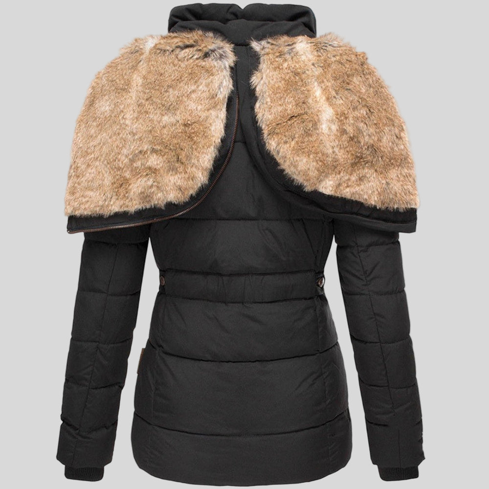 Women's Winter Coats Puffer Jacket Slim Fit Hooded Style 4