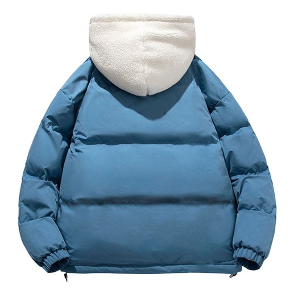 Women's Winter Jacket Padded Adjustable Hood Pockets 9