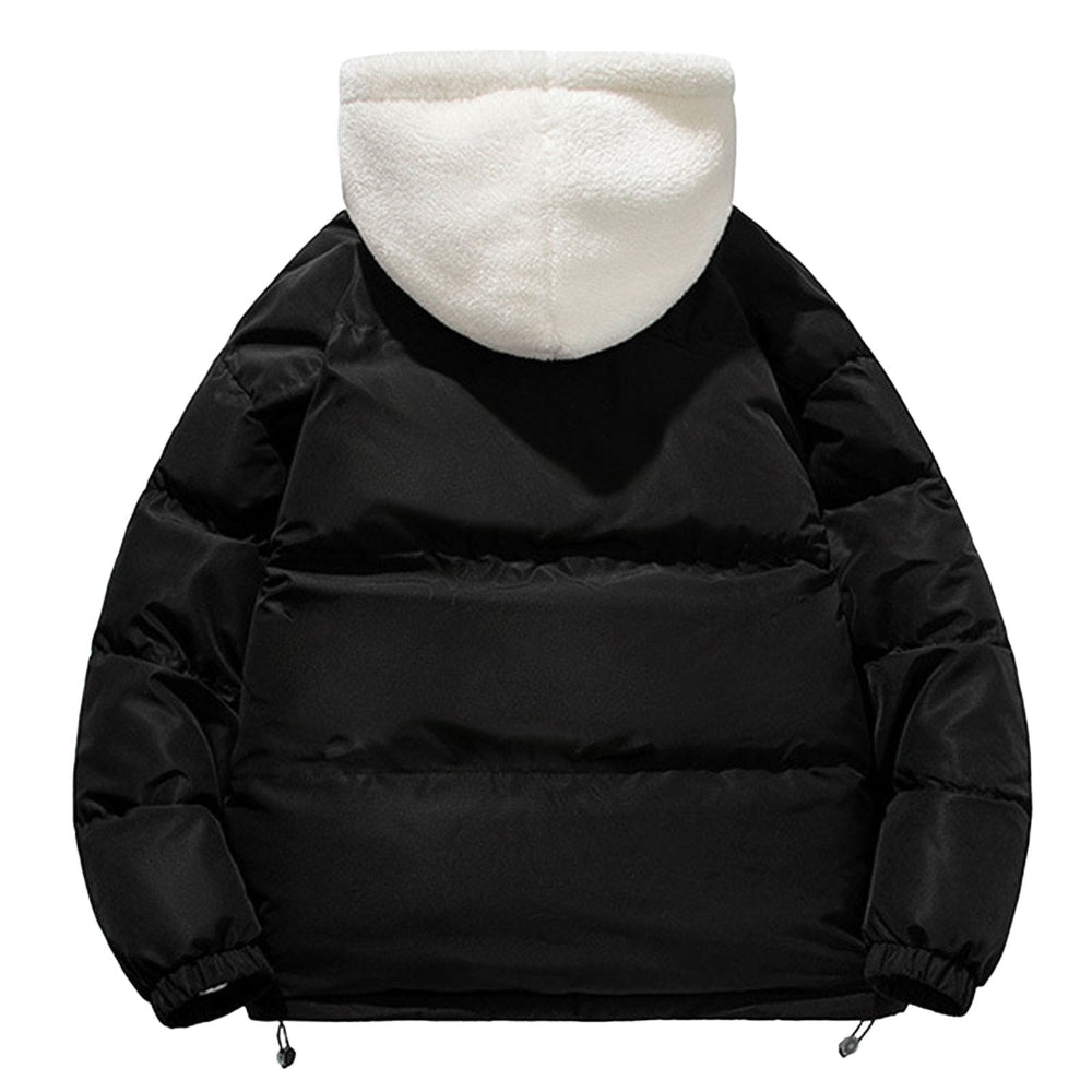 Women's Winter Jacket Padded Adjustable Hood Pockets 2