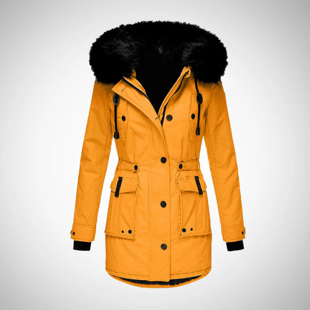 Women's Winter Jacket Stylish Cotton Parka Coat Cold Weather 1