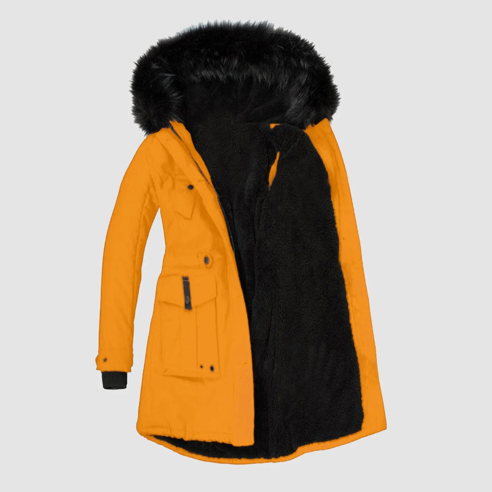 Women's Winter Jacket Stylish Cotton Parka Coat Cold Weather 2