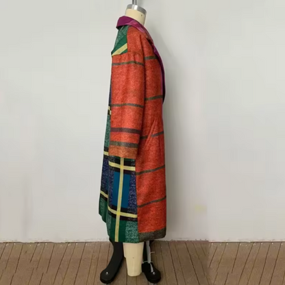 Women's Winter Long Overcoat Casual Loose Fit Outerwear 4