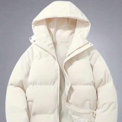 Warm Waterproof Hooded Winter Coat for Women - Image 3