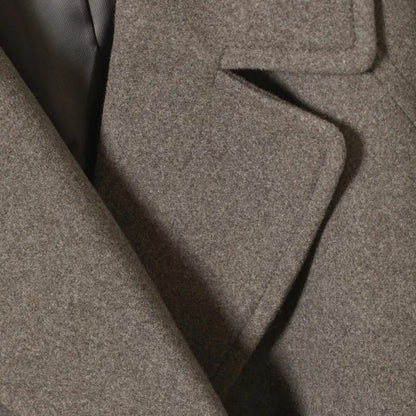 Women's Wool Coat Oversized Long Casual Chic Outerwear 5