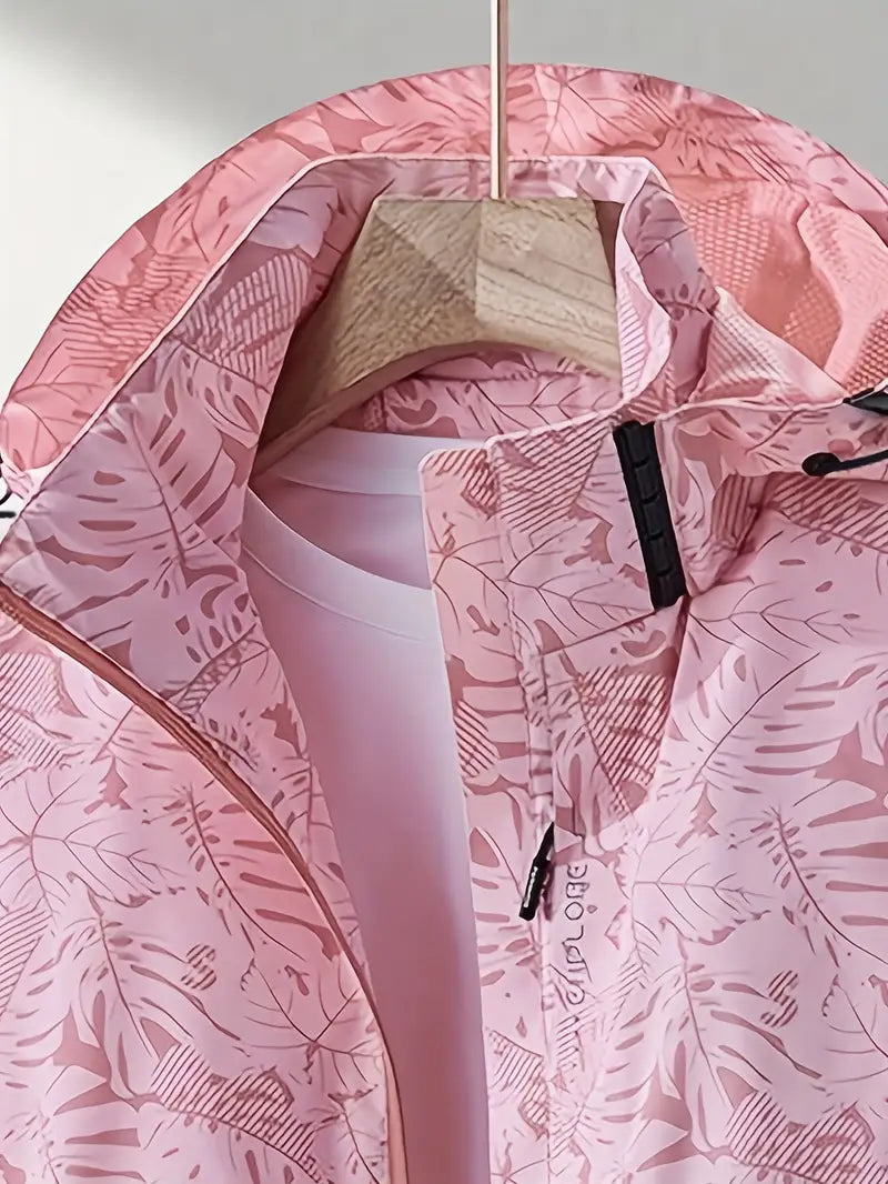 Women Waterproof Lightweight Jacket | Hooded Outdoor Windbreaker