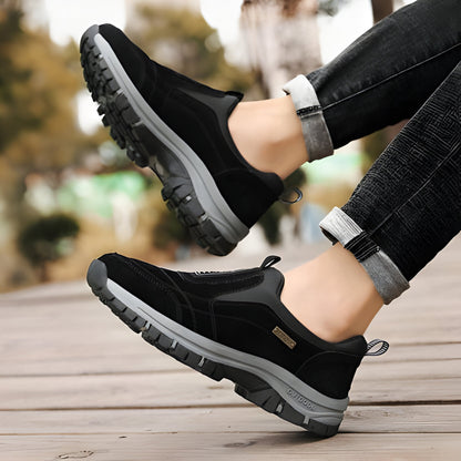 Men’s Comfortable Slip-On Walking Shoes | Lightweight Non Slip Orthopedic