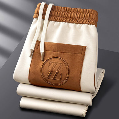 Men's Two Piece Athletic Pants And Top Set | Sporty Stripes