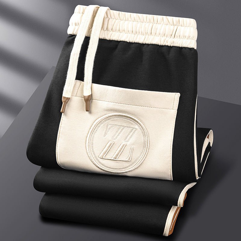 Men's Two Piece Athletic Pants And Top Set | Sporty Stripes