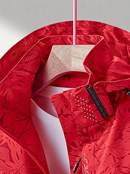 Women Waterproof Lightweight Jacket | Hooded Outdoor Windbreaker