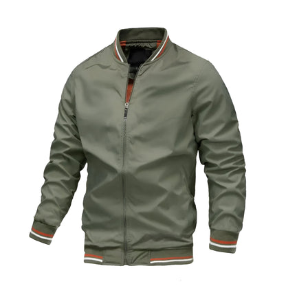 Men’s Lightweight Bomber Jacket | Casual Zip Up