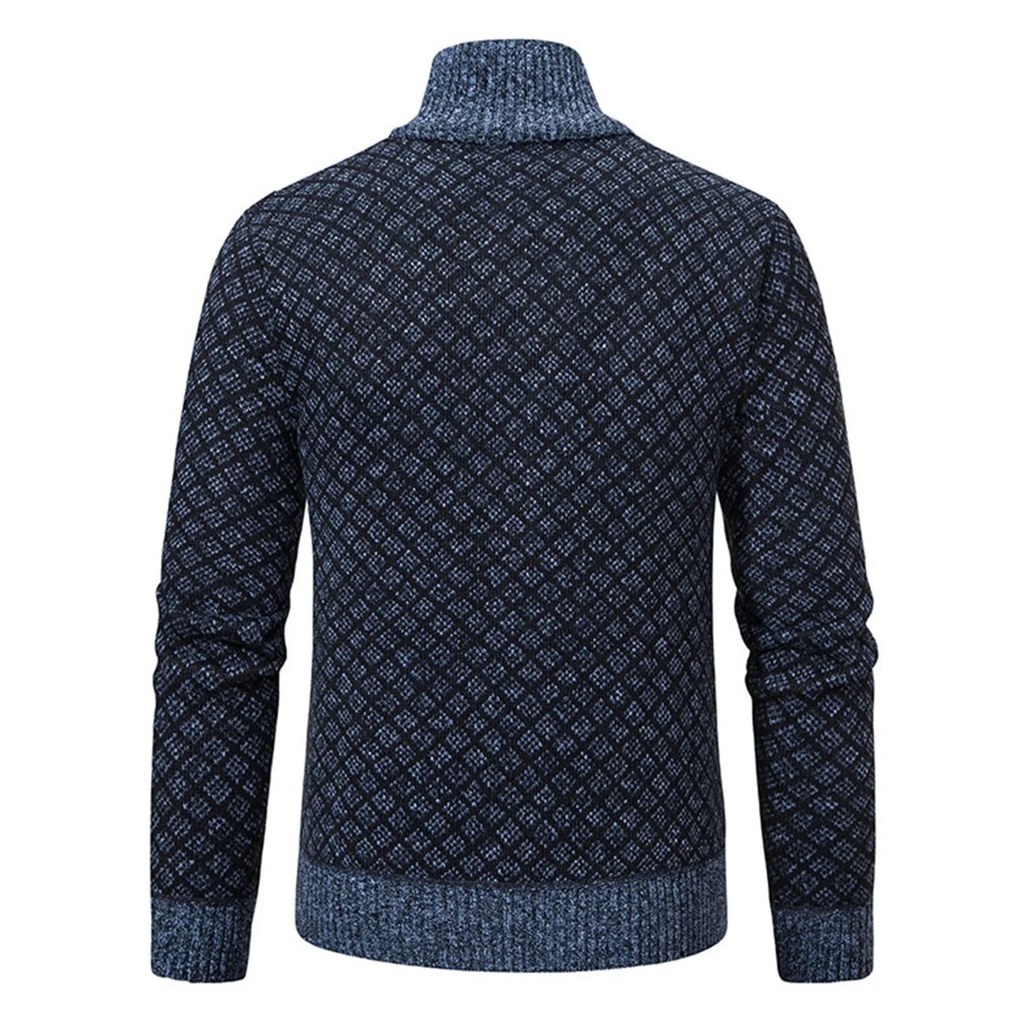 Men’s Smart Casual Full Zip Cardigan | Long Sleeve Knitwear