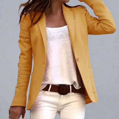 Women’s Casual Blazer | Long Sleeve Slim Fit Office Wear