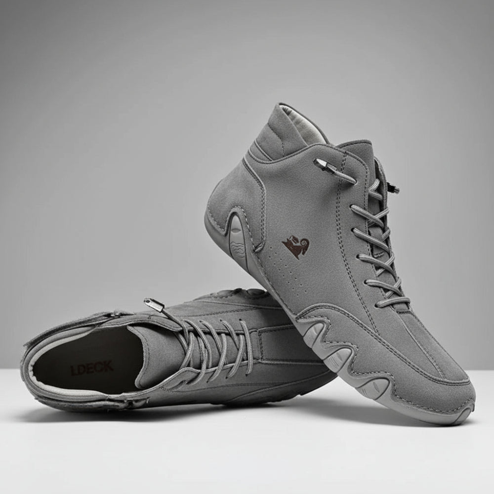 Men's High Top Ankle Sneakers - Athletic Sport Shoes