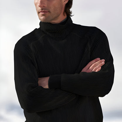 Men’s Warm Stylish Turtleneck Sweater | Long Sleeve Knitwear