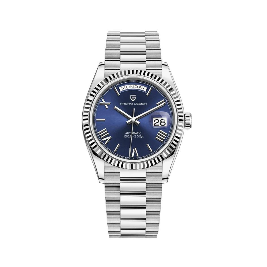 Men’s Classic Automatic Stainless Steel Watch | Day Date