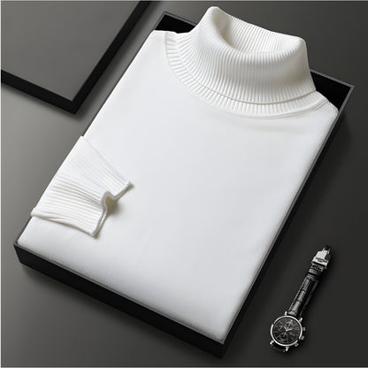 Men’s Slim Fit Long Sleeve Turtleneck Jumper | Warm Winter Knitwear