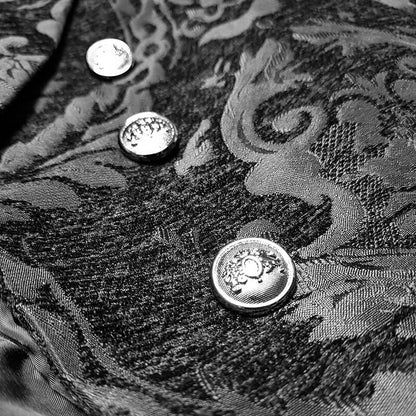 Men's Gothic Victorian Long Coat | Elegant Tailcoat Overcoat