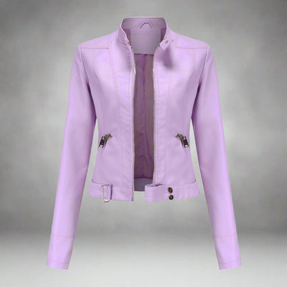 Elegante Lederjacke für Damen - Image 4