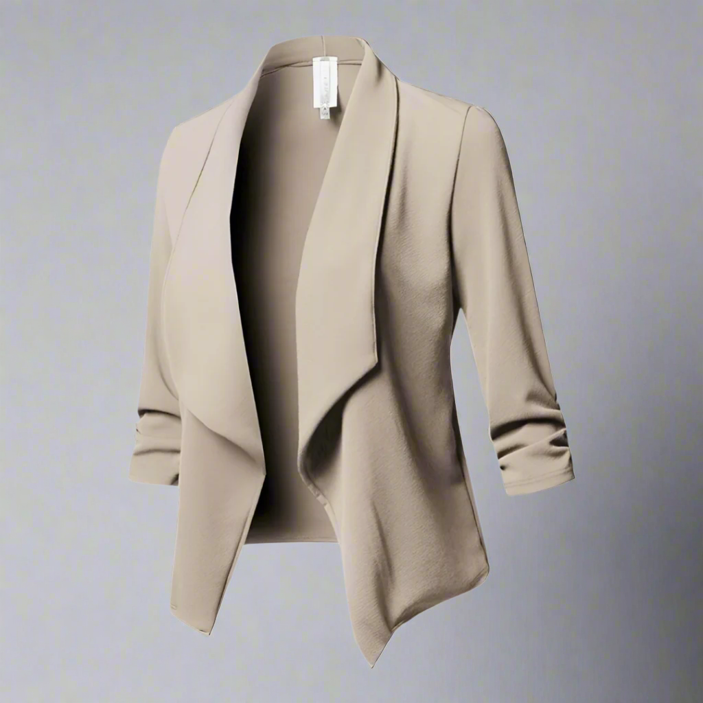 Eleganter Blazer Mit Langen Ärmeln Für Damen | Formal - Image 6