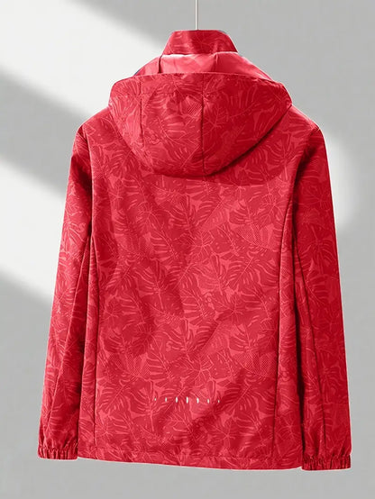 Women Waterproof Lightweight Jacket | Hooded Outdoor Windbreaker