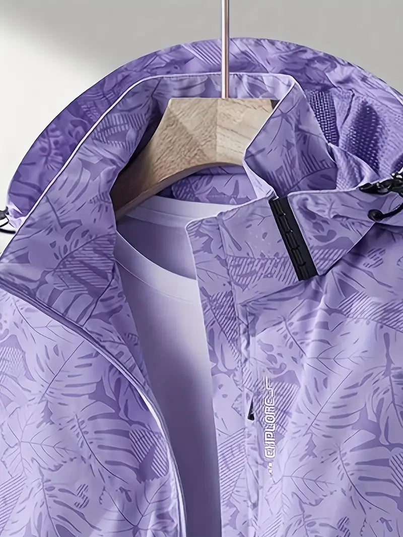 Women Waterproof Lightweight Jacket | Hooded Outdoor Windbreaker