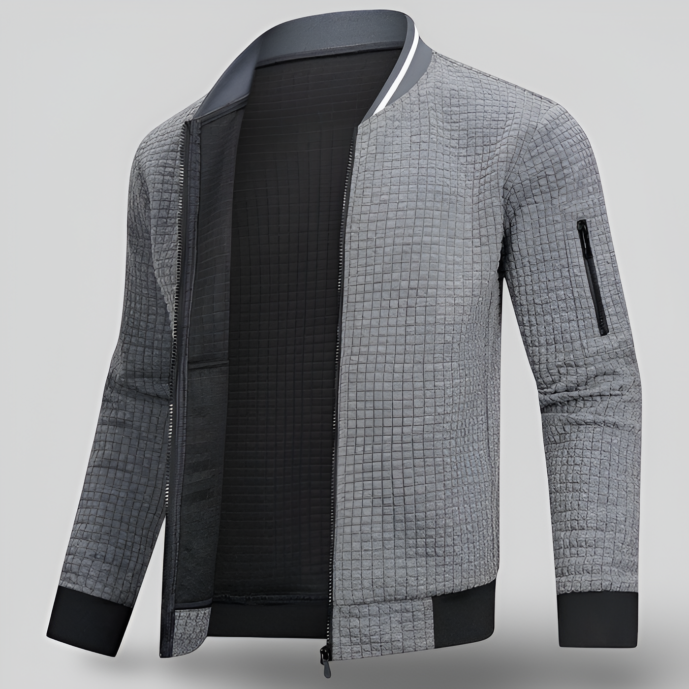Men’s Casual Knitted Cardigan | Open Front Long Sleeve Sweater
