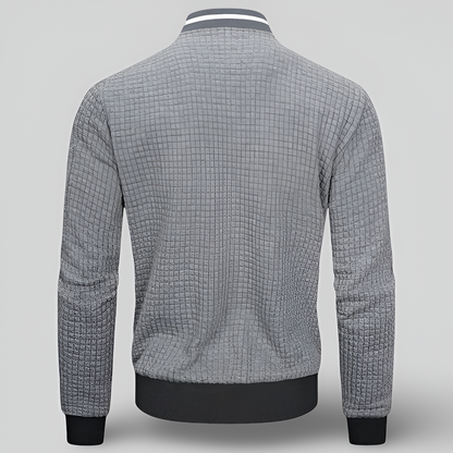 Men’s Casual Knitted Cardigan | Open Front Long Sleeve Sweater
