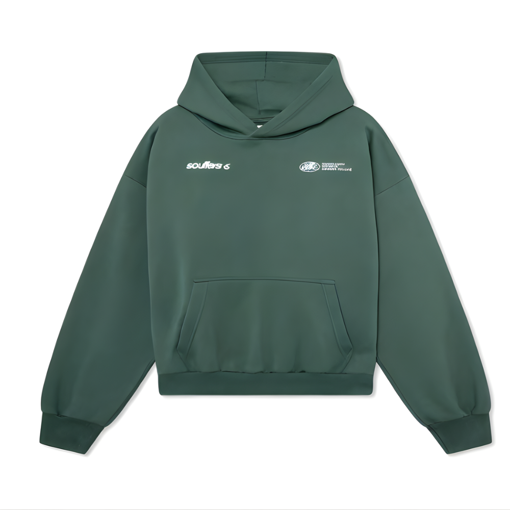 Women’s Oversized Graphic Hoodie – Long Sleeve Streetwear