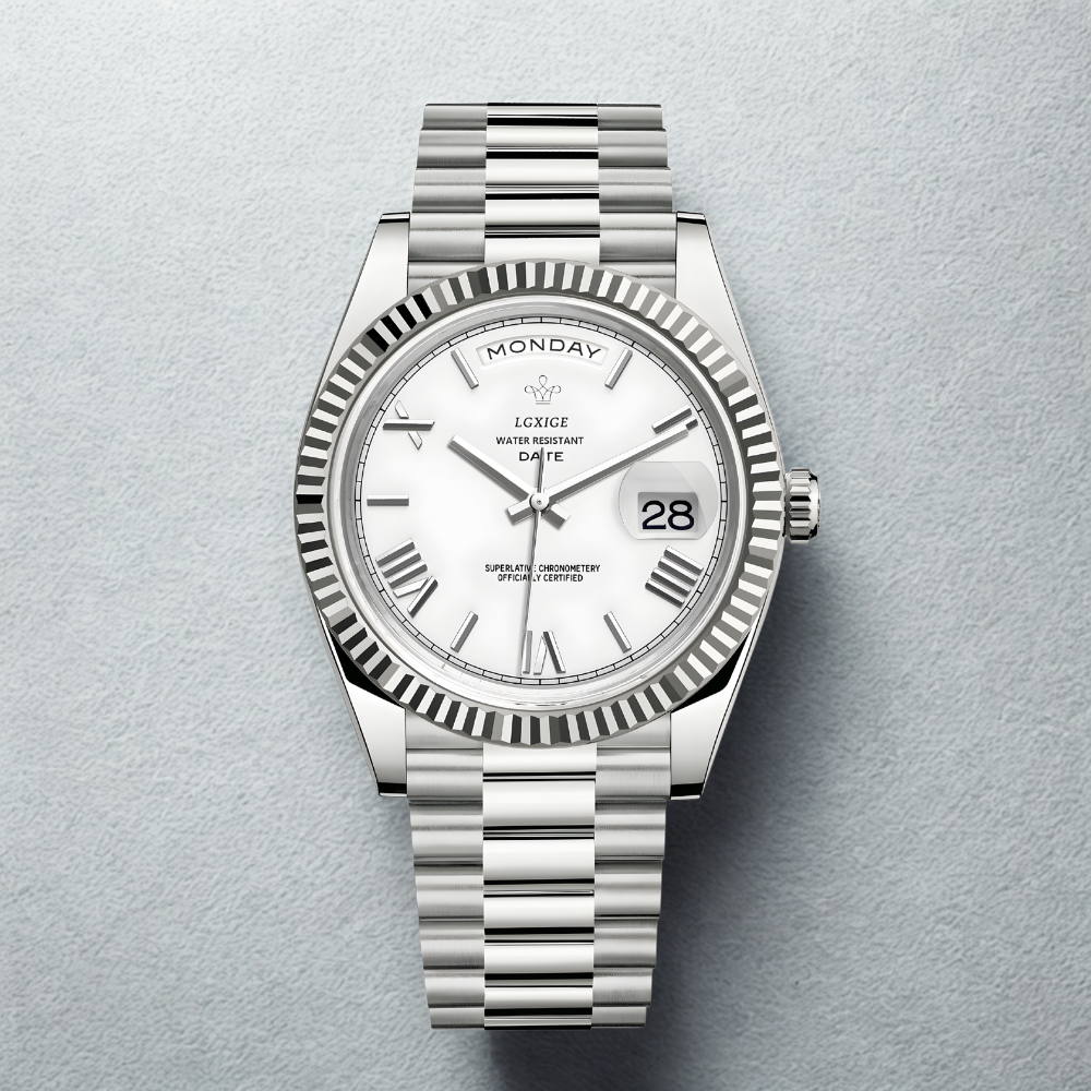 Men’s Classic Automatic Stainless Steel Watch | Day Date