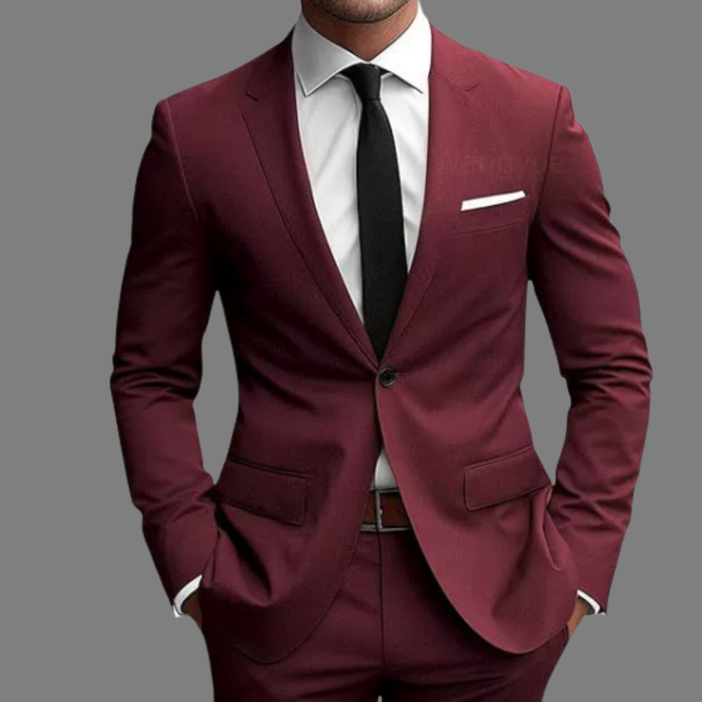 Men’s Classic Two Piece Set | Trouser and Top, Formal