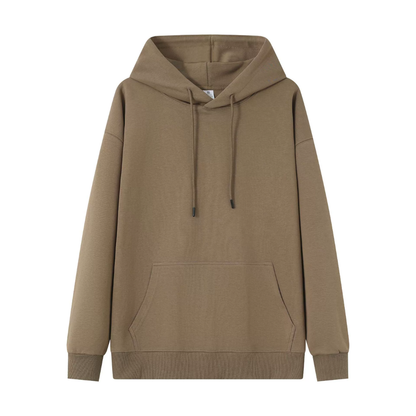 Men's Classic Pullover Hoodie - Long Sleeve Fleece